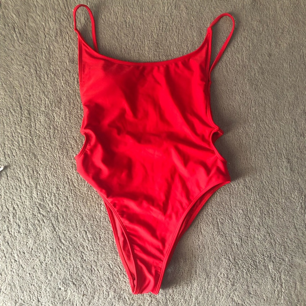 Forever 21 swimsuit red-Small